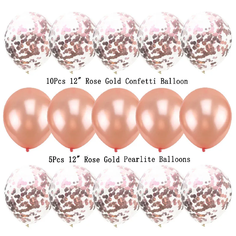15 шт./лот 12inchLatex ConfettiBalloon надувные воздушные шары на день рождения вечерние