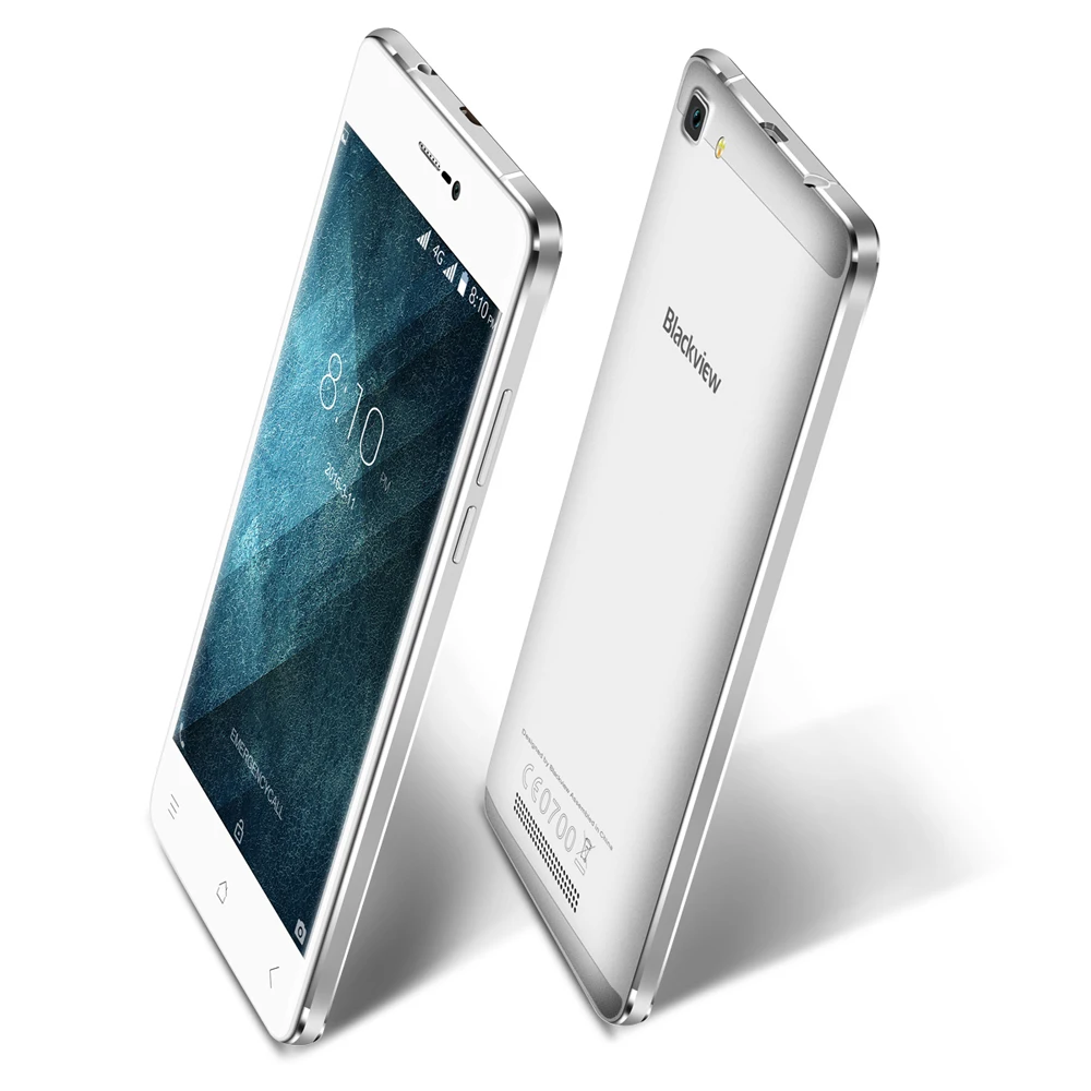 Blackview A8 Max Cell phone Android 6.0 5.5 inch HD IPS MT6737 Quad Core 64bit 4G Mobile Phone 2GB+16GB 8MP 3000mAh smartphone | Мобильные