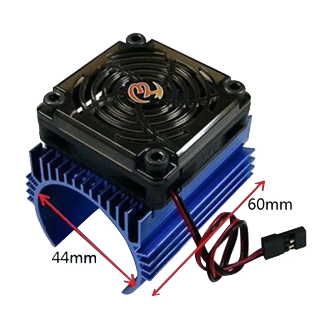 Hobbywing Ezrun C4 5V Cooling Fan 44x65mm Motor Heat Sink For 1:8 RC Car W528 | Игрушки и хобби