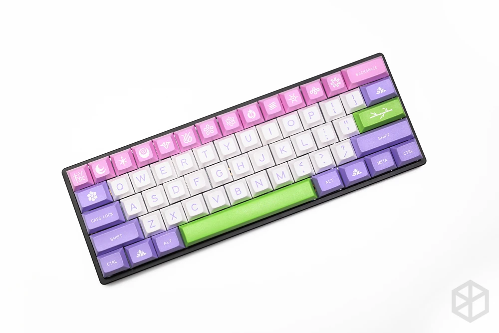 Чехол с металлическими ножками для механической клавиатуры gh60 xd60 xd64 сатана |