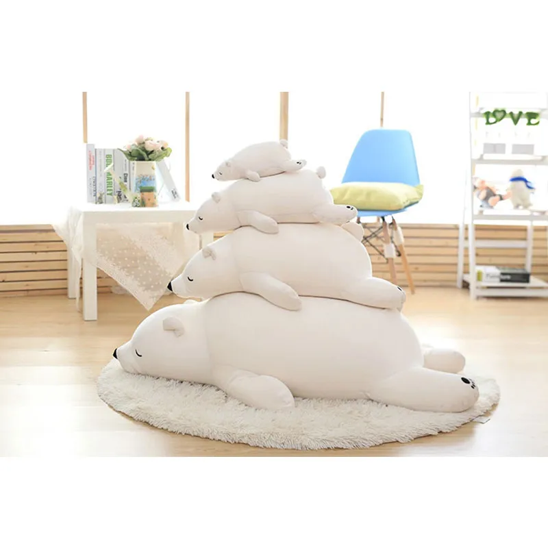 Бесплатная доставка пенопластовые плюшевые игрушки в виде частиц спящие белые