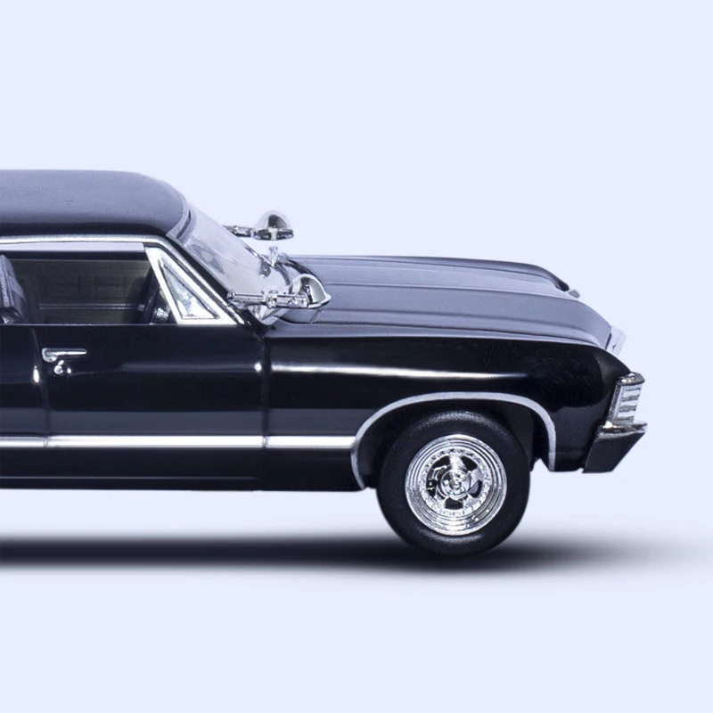 1/43 1967 CHEVROLET IMPALA SPORT SEDEN SPN Сверхъестественное подключение к охоте литой автомобиль модель Ограниченная серия