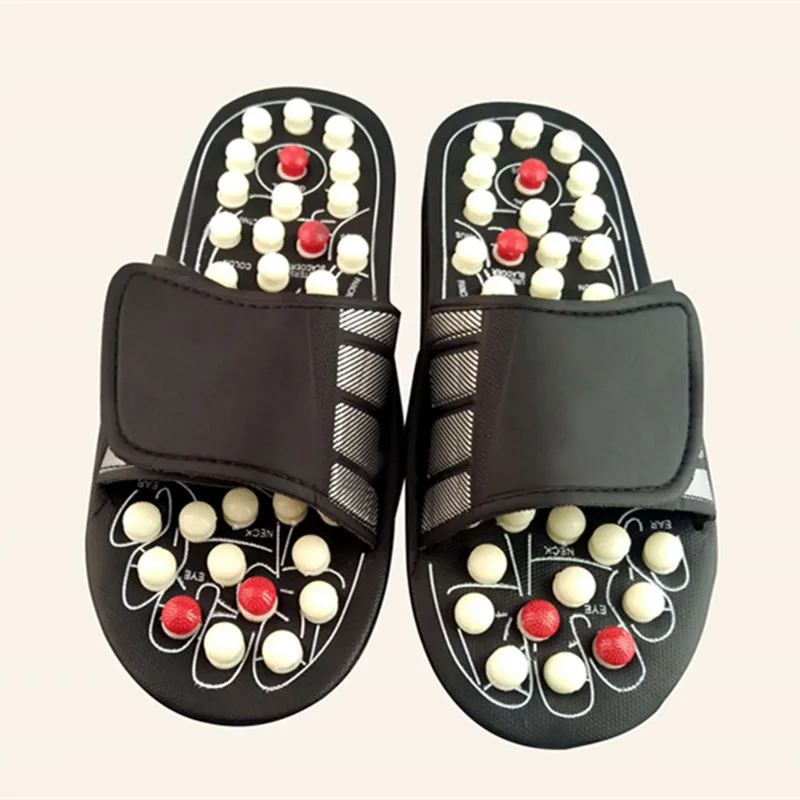 1 пара сандалий рефлекторные массажные тапочки акупунктурные для ног сандалии