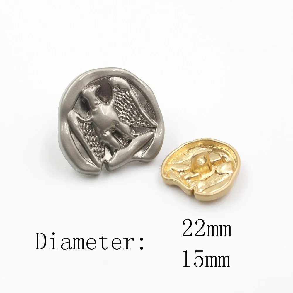 Металлическая кнопка для украшения свитера пальто рубашки пуговицы аксессуары