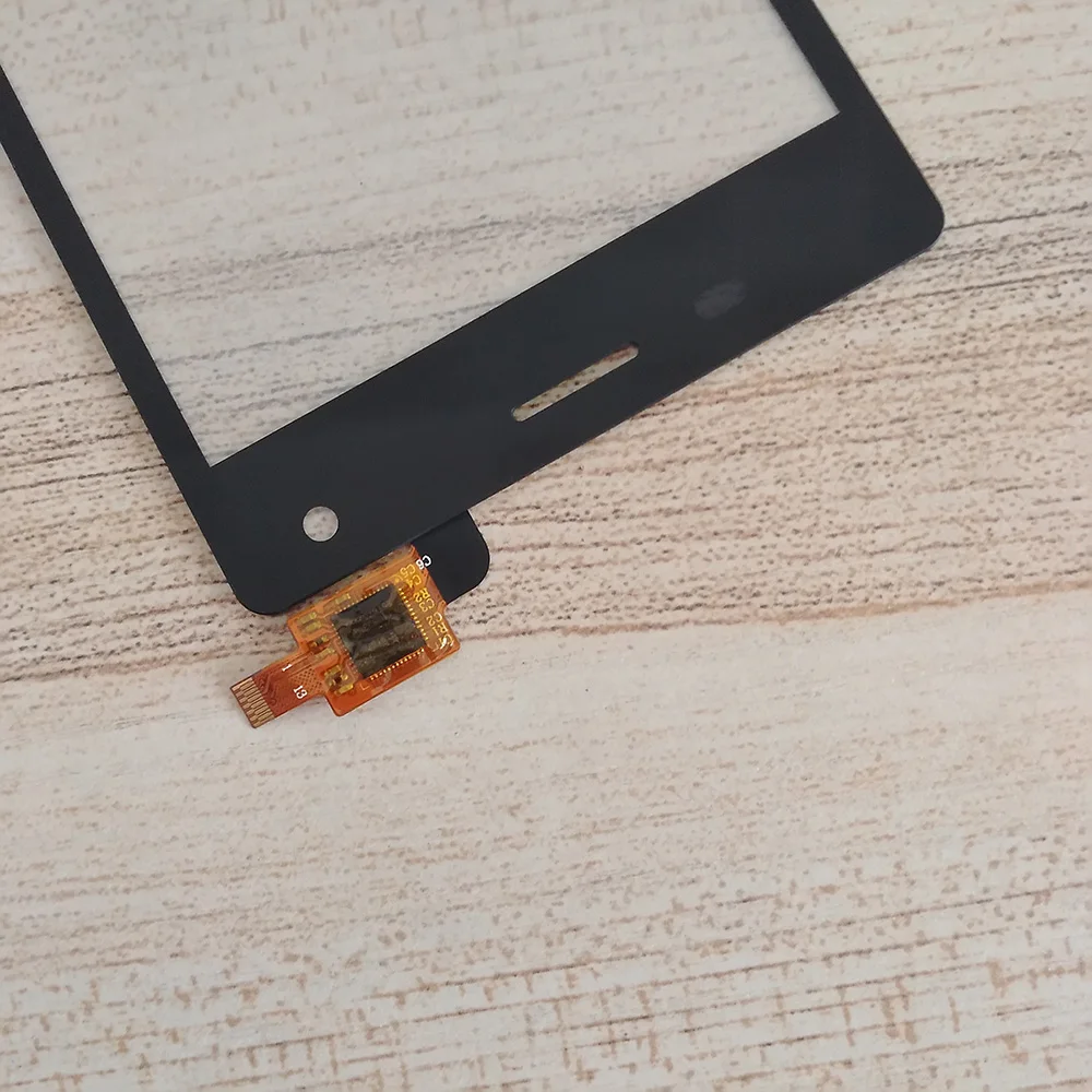 Черное 5 дюймовое переднее внешнее стекло для сенсорного экрана с высокой