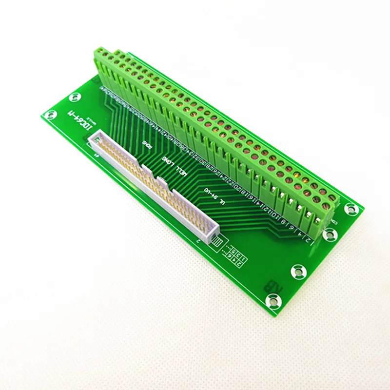 DC3 64P 2x32Pins Header Клеммная колодка коннектор.|Клеммные колодки| |