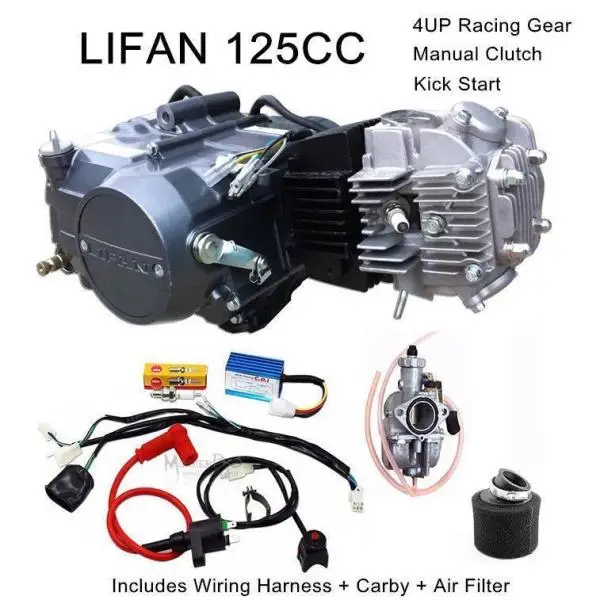 LIFAN 140CC 4 тактный двигатель ручной Клатч 4 THUMPSTER ATOMIK DIRT PIT TRAIL велосипед