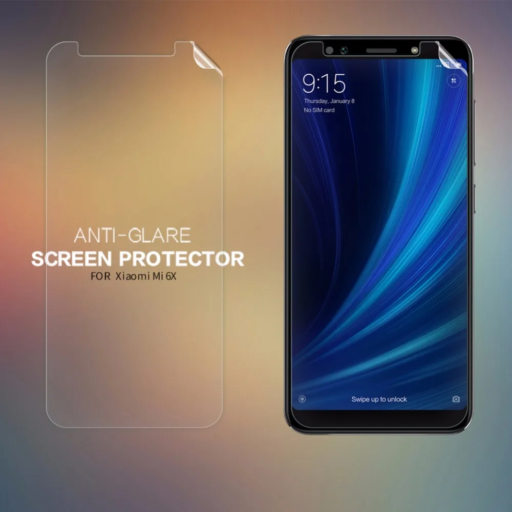 2 шт./лот Защита экрана для xiaomi mia2/mi6x NILLKIN матовая устойчивая к царапинам защитная