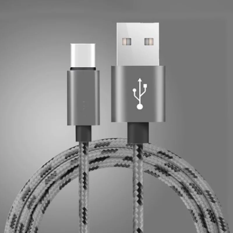 30 см, 1 м, 2 м, данных Тип usb-C Зарядное устройство кабель Быстрая зарядка для samsung S9 S8 Note 8 9 huawei Коврики 20 Pro Xiaomi происхождения телефон длинный провод для зарядки - Цвет: Серый