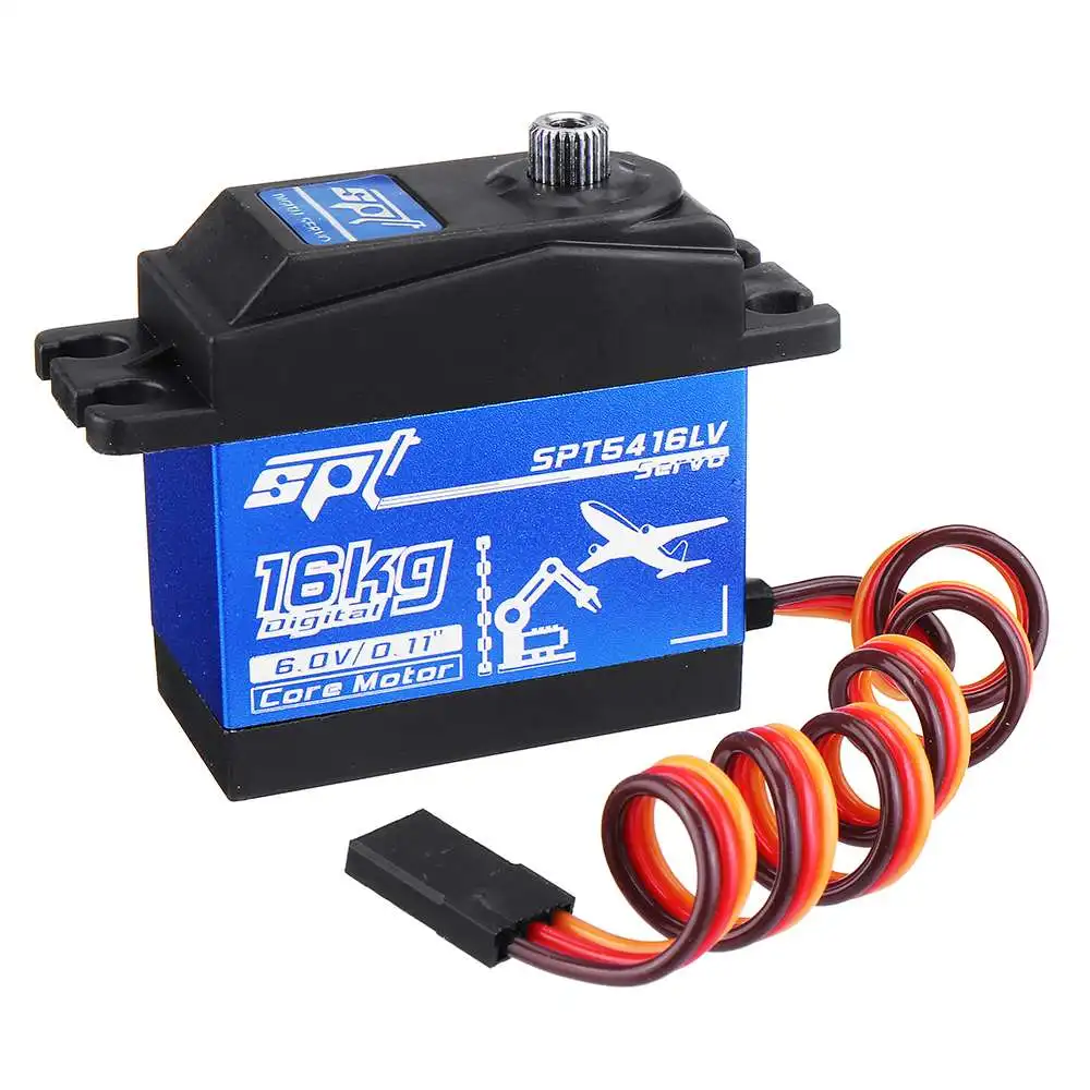 Высокое качество SPT Servo SPT5416LV 16 кг 180 градусов металлическая Шестерня цифровой
