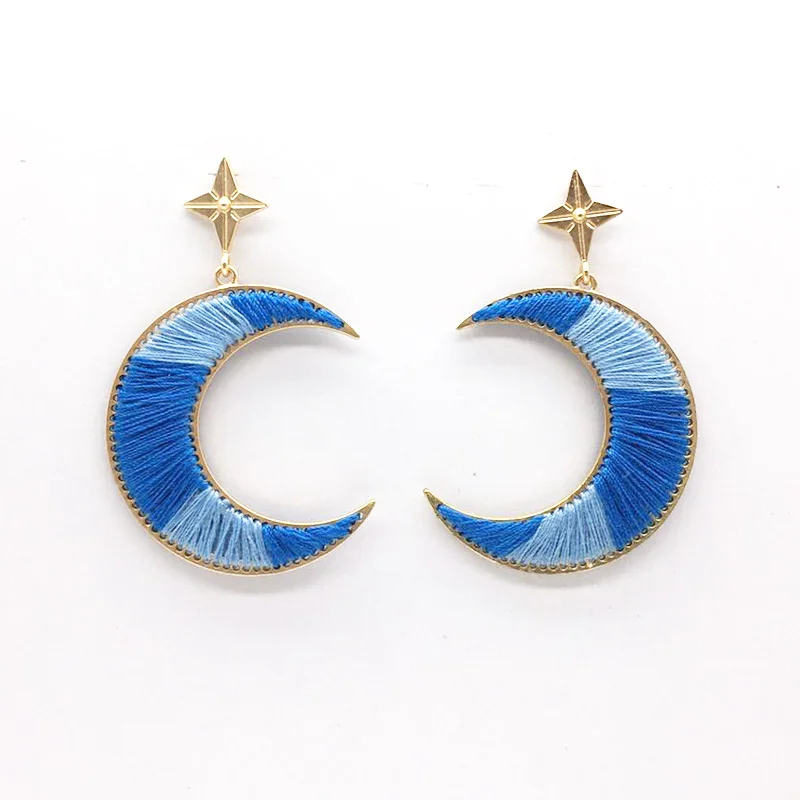 Разноцветные этнические серьги ручной работы coco & willow для женщин богемные