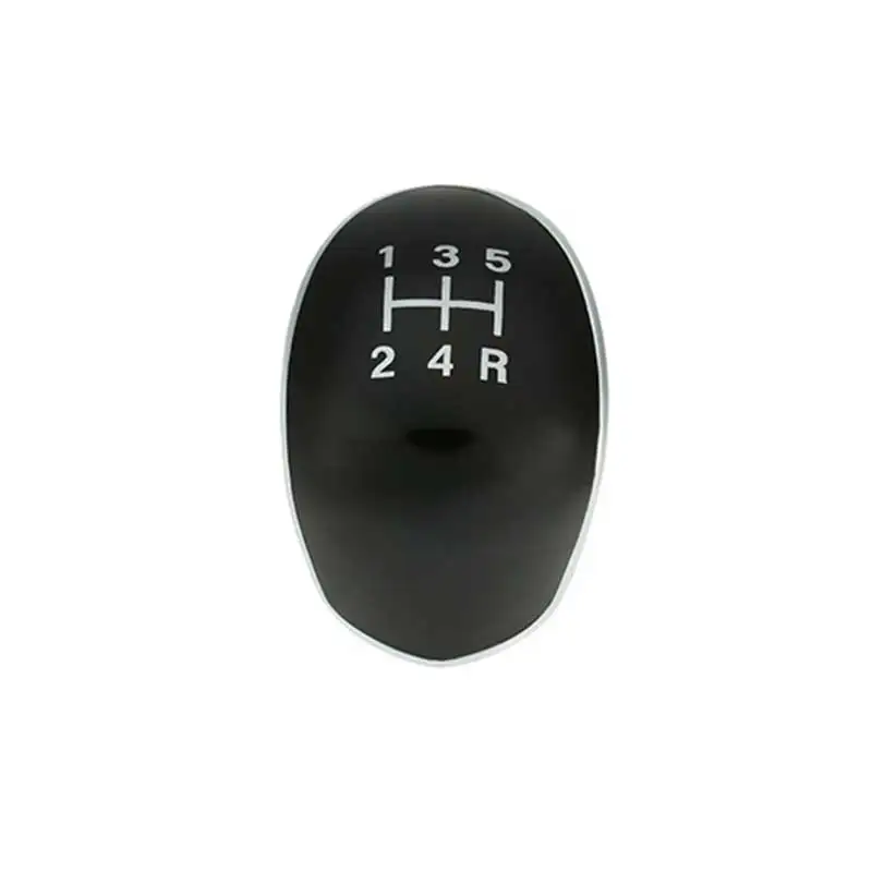 5 Speed Black Cap 5/6 скорость ручного автомобиля ручка переключения рукоять рычага головки крышки гетры загрузки чехол для Ford Focus 2 Fiesta MK7 Focus MK2 Transit - Название цвета: 5 Speed Black Cap