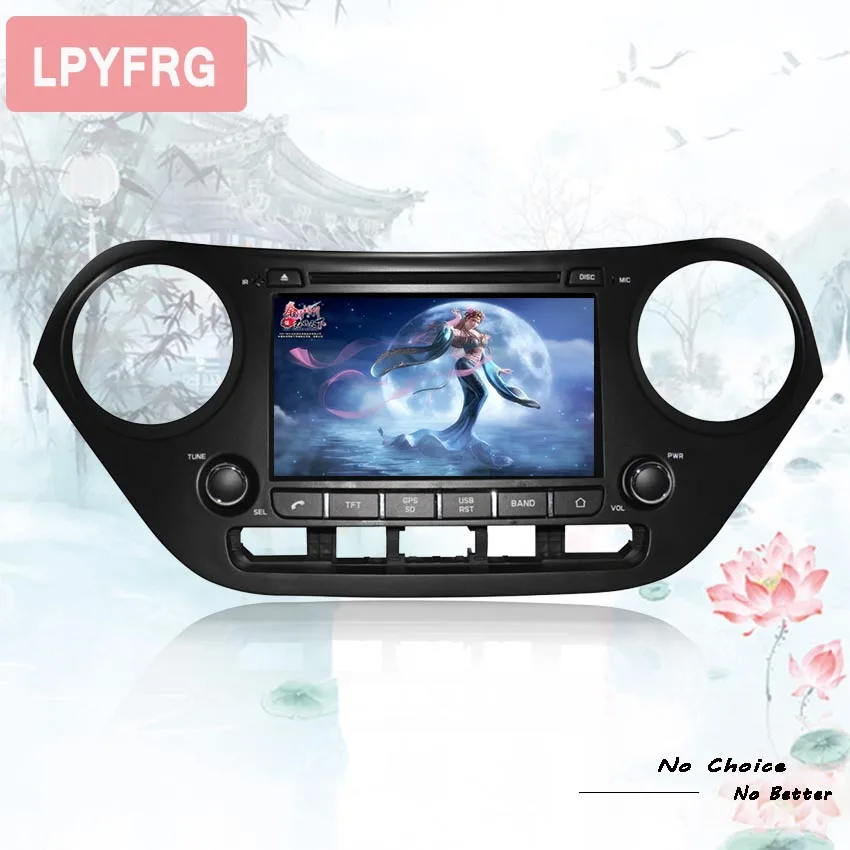 2 DIN 4G RAM android 10 0 автомобильный DVD для Hyundai Grand i10 2014 2015 2018 Восьмиядерный 64G ROM радио GPS