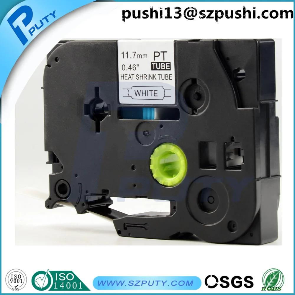 Совместимый картридж с черным на белом Hse термоусадочные трубки Картридж