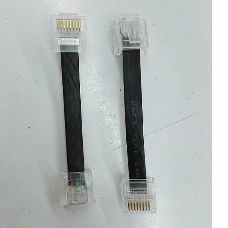 150 шт./лот 7 см CAT6 плоский UTP Ethernet сетевой кабель RJ45 патч LAN брендовый товар