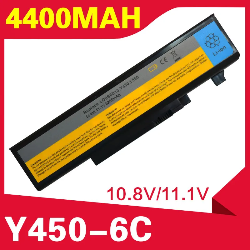 

ApexWay Y550 L08L6D13 L08O6D13 battery Laptop For Lenovo IdeaPad Y450 Y450a 55Y2054 L08S6D13