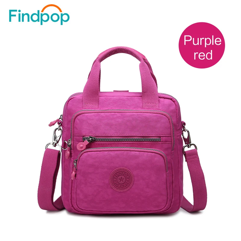 Findpop сумки с цветочным принтом женские через плечо 2018 многофункциональные