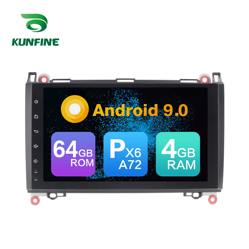 

Android 9.0 Core PX6 A72 Ram 4G Rom 64G Car DVD GPS Multimedia Player Car Stereo For Benz Vito(W639) (2006-2016) Radio Headunit