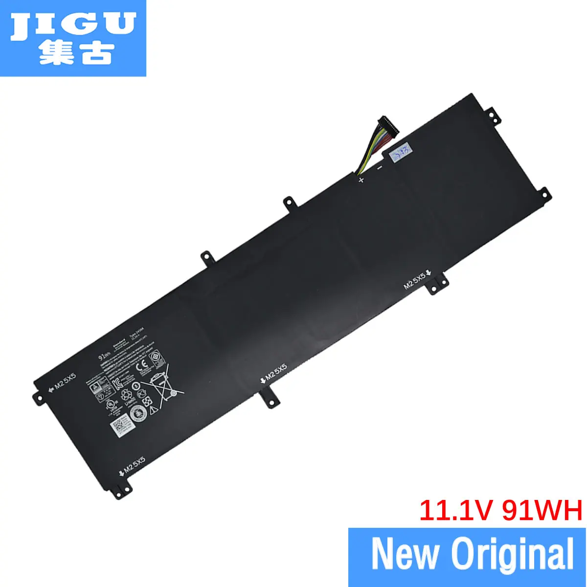 JIGU новая Подлинная 11 1 В 91Wh 245RR 701WJ 7D1WJ Оригинальная батарея для Dell Precision M3800 XPS 15