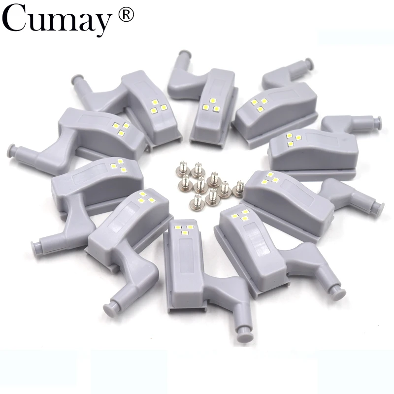 Универсальный 3 светодиодных светильник для шкафа современный домашний кухонный