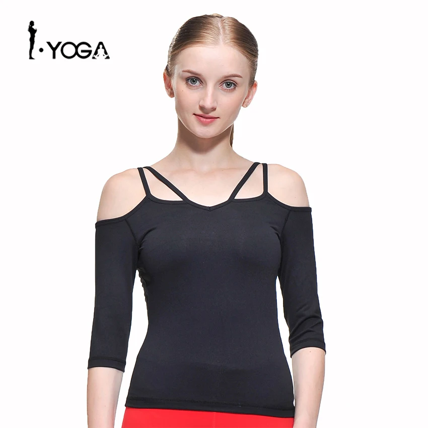 Женская Спортивная футболка с коротким рукавом модель CXT009|fitness yoga|tank top yogat-shirt yoga |