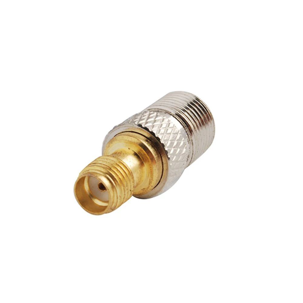 ALLISHOP 10 шт. F Тип Женский SMA для женщин прямой ТВ Джек F/F RF коаксиальный переходник