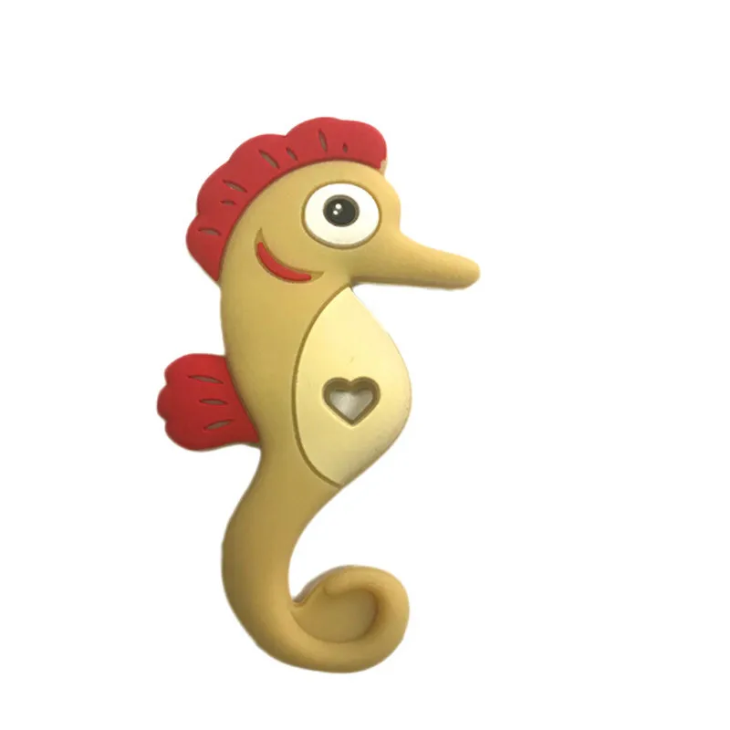 DIY аксессуары для ухода за ребенком Seahorse Силиконовые Детские Прорезыватели