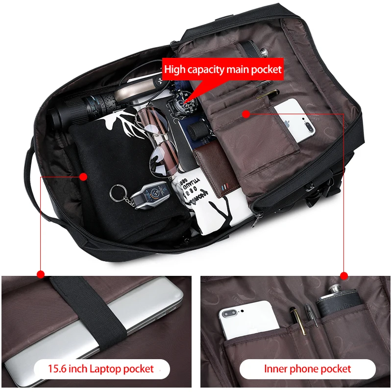 Модный рюкзак 2020 мужской для ноутбука водонепроницаемые дорожные сумки походов