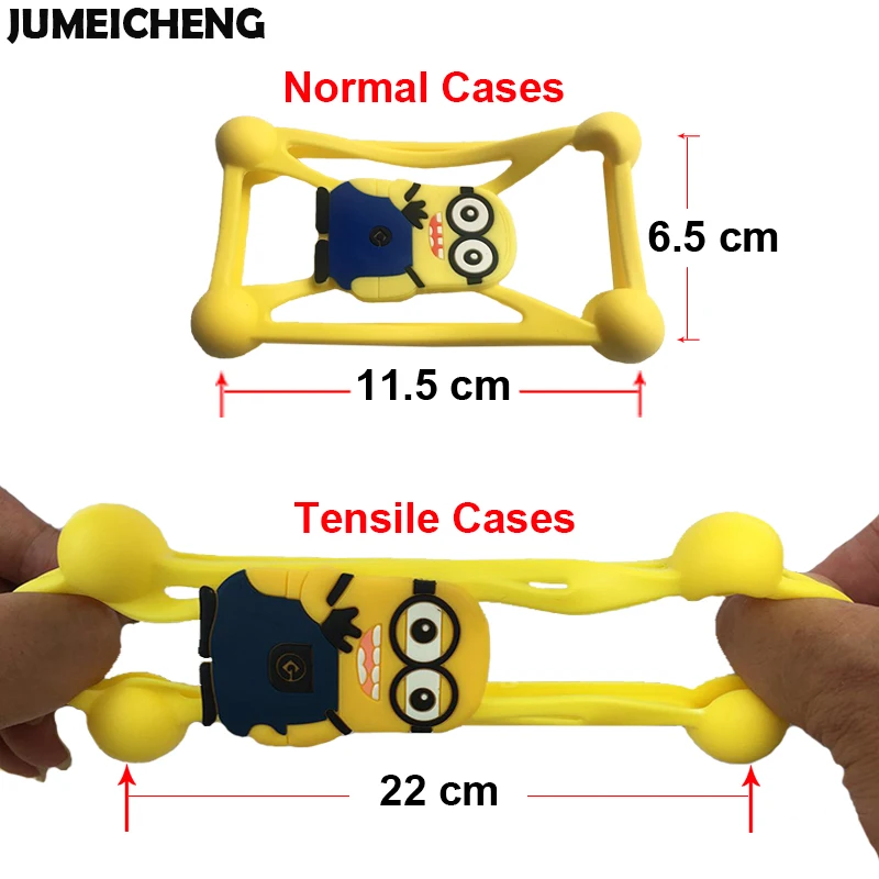 Милый силиконовый универсальный чехол-кобура для мобильного телефона blackberry