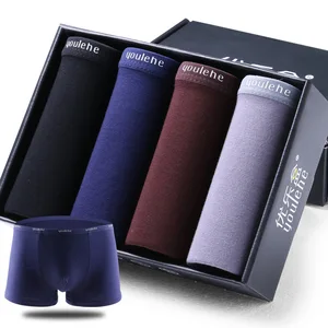 горячая продажу 4 штук установить сексуально cuecas мягкие удобные мужчин боксеров нижнее белье твердых трусики. cueca боксёрские шорты мужчины трусы мужские хлопок трусы-боксеры боксеры homme вансы трусики