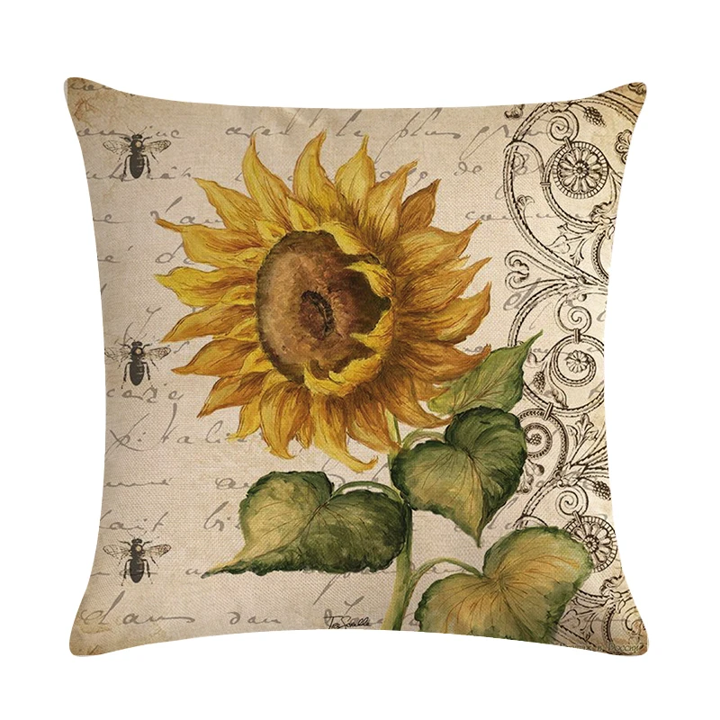Модные чехлы для подушек 45*45 см подушка Coussin De Salon Sofa наволочка с принтом дерево