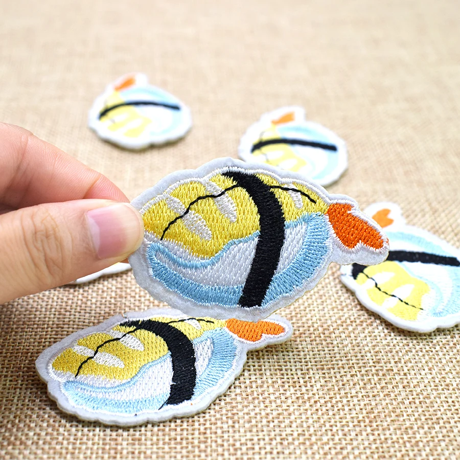 3 шт. нашивки для суши одежды железная вышитая нашивка с помощью утюга аксессуары