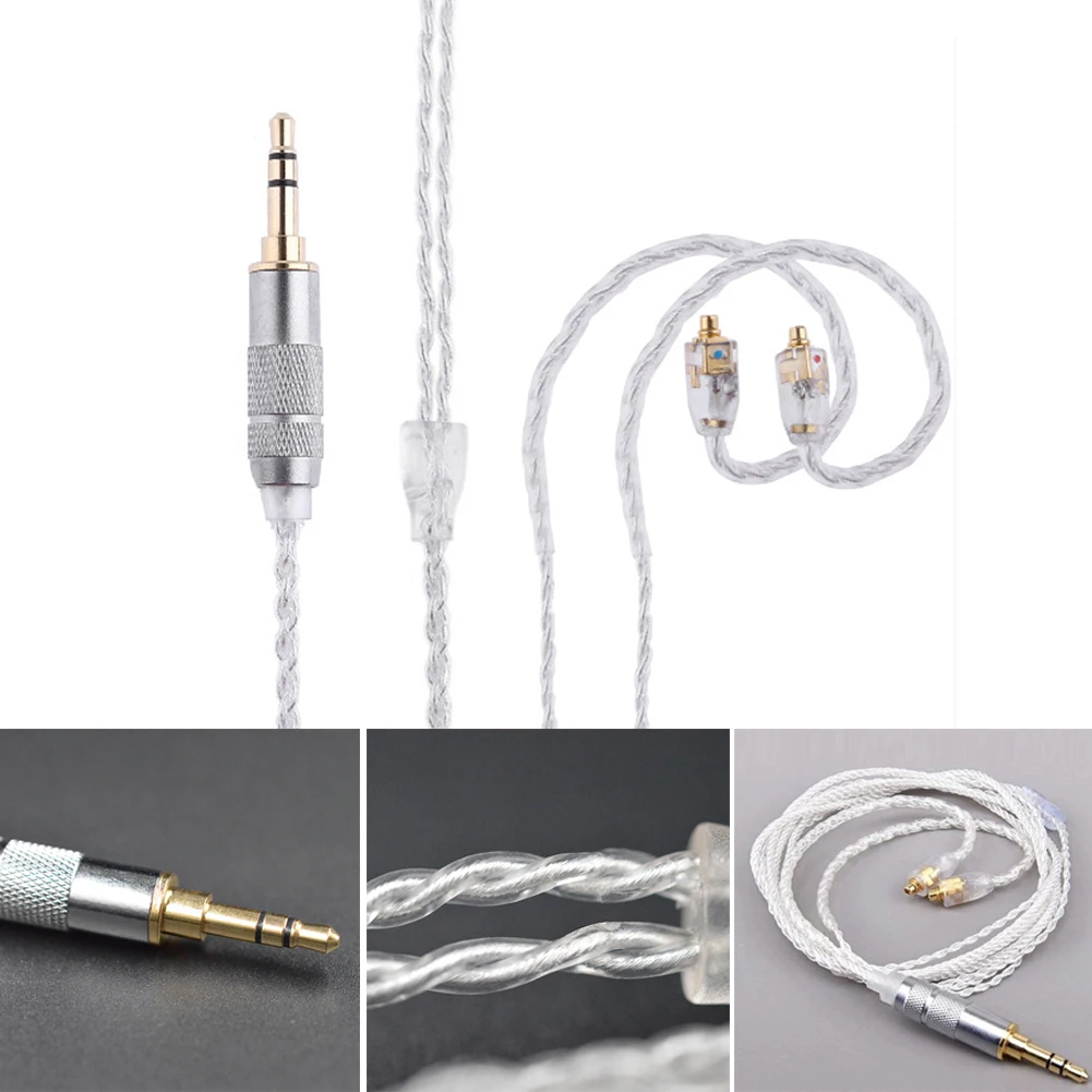 2019 Новый DIY Белая гарнитура Обновление кабель для SE251/SE315/SE535/SE846