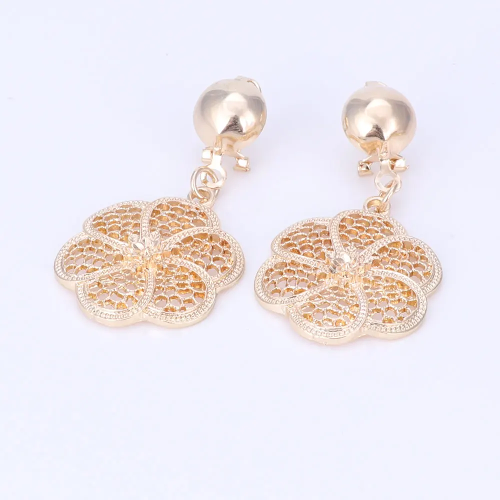 Дубай золотые ювелирные наборы нигерийские Свадебные африканские бусы Кристалл