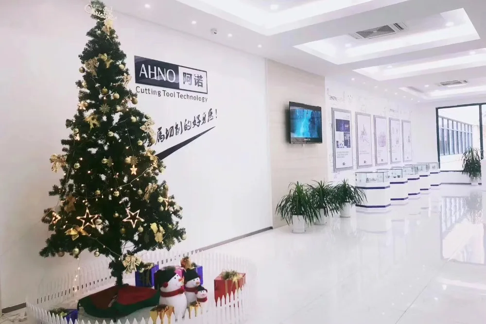 AHNO 2 флейты плоские вольфрамовые карбидные фрезы стандартная длина HRC55 заводские магазины высокое качество в Китае
