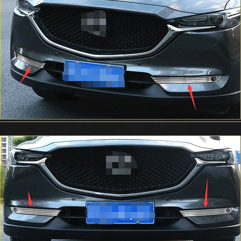 Для mazda CX-5 2017 2018 передний противотуманный Абажур задний фонарь отделка