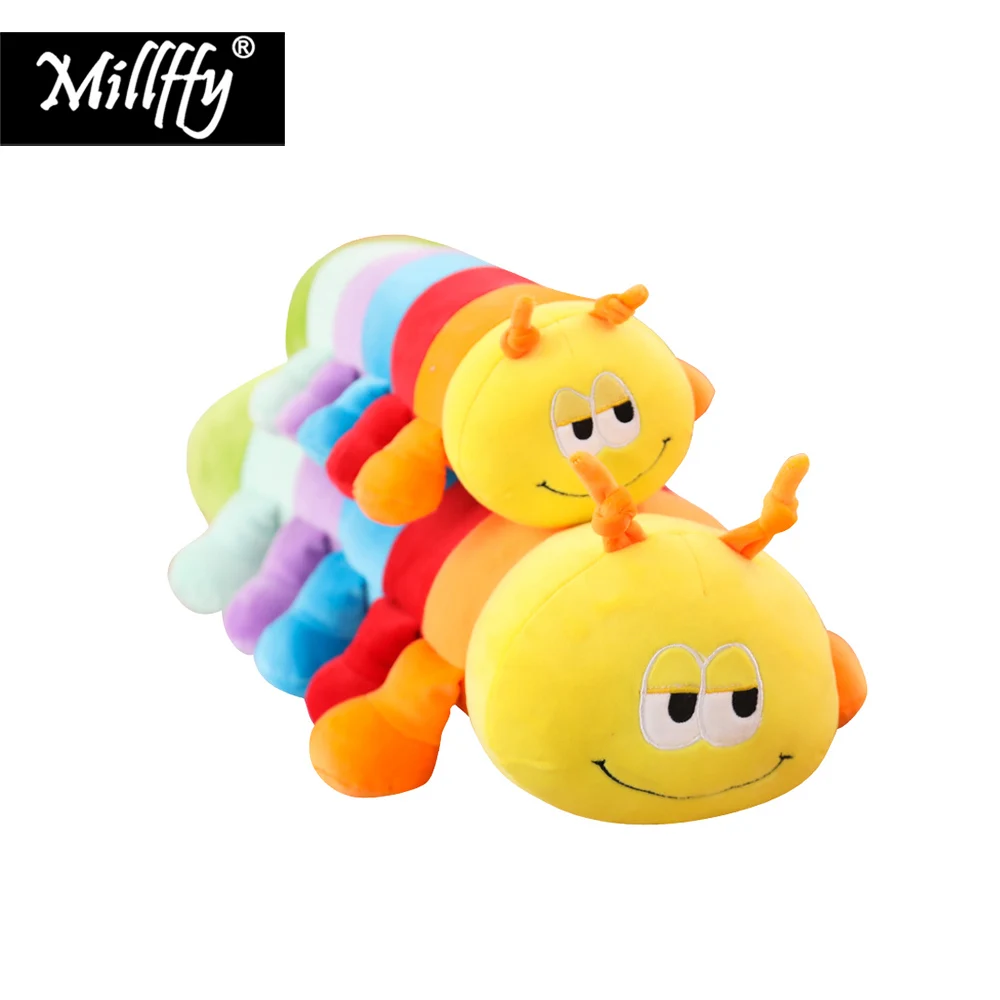 Новое поступление 2019 мягкая игрушка Millffy гусеница плюшевая гусеничная подушка