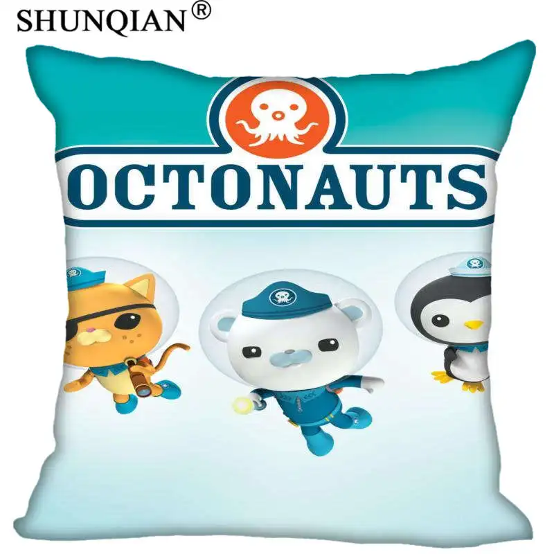 Новинка лидер продаж на заказ квадратная подушка Octonauts чехол молнии модная