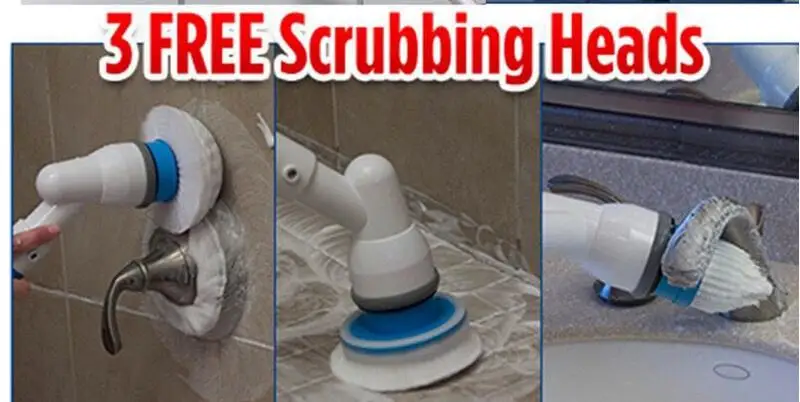 2017 электрическая турбо-скраб с длинной ручкой щетка для чистки