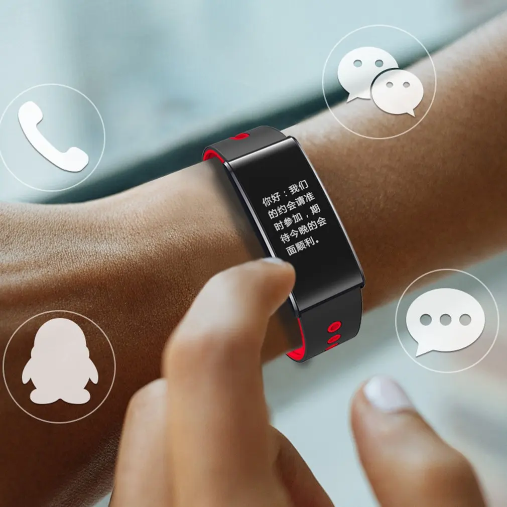 Новый S13 Smart пульсометр Smartband Фитнес трекер Шагомер Спорт Наручные часы для Для