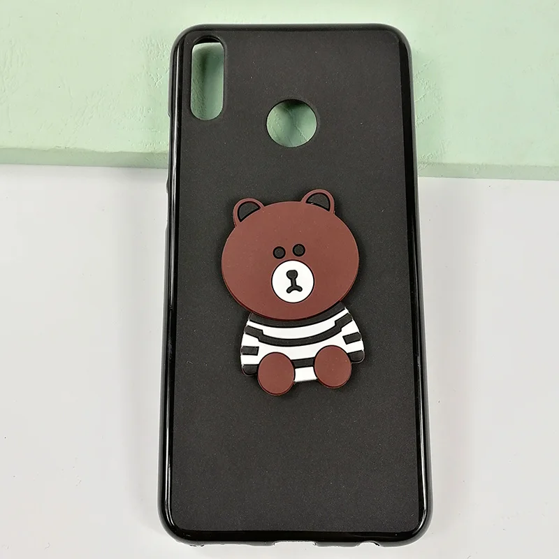 Soft Tpu Phone Case For Huawei Honor 8X Cases Honor8X Full Cover Diy Bear Rabbit Silicon Fundas Sheer |