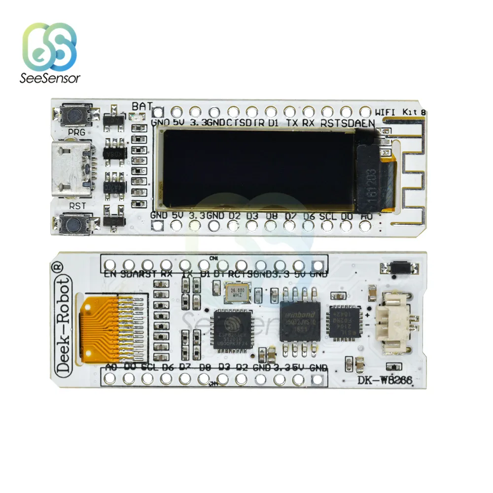 0 91 'ɾSP8266 WIFI чип дюймов OLED CP2014 32 Мб Flash ESP 8266 модуль Интернет вещей плата PCB для