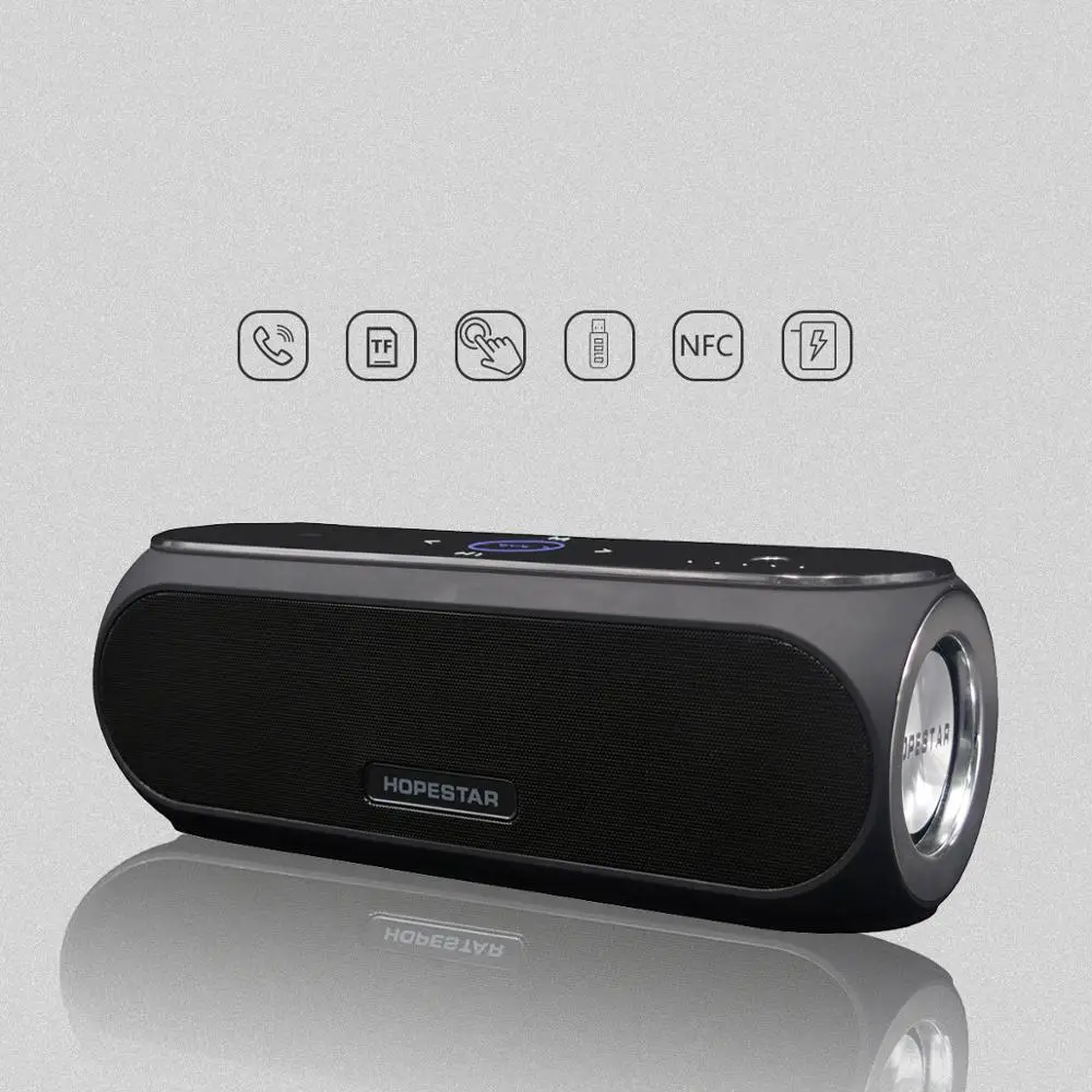 HOPESTAR H19 USB беспроводной Bluetooth портативный динамик водонепроницаемый