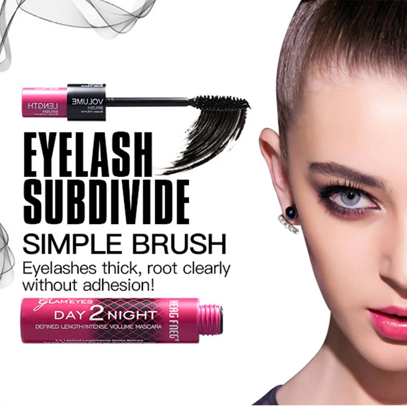 Тушь Pudaier стойкая для ресниц водостойкая Профессиональная Косметика удлиняет