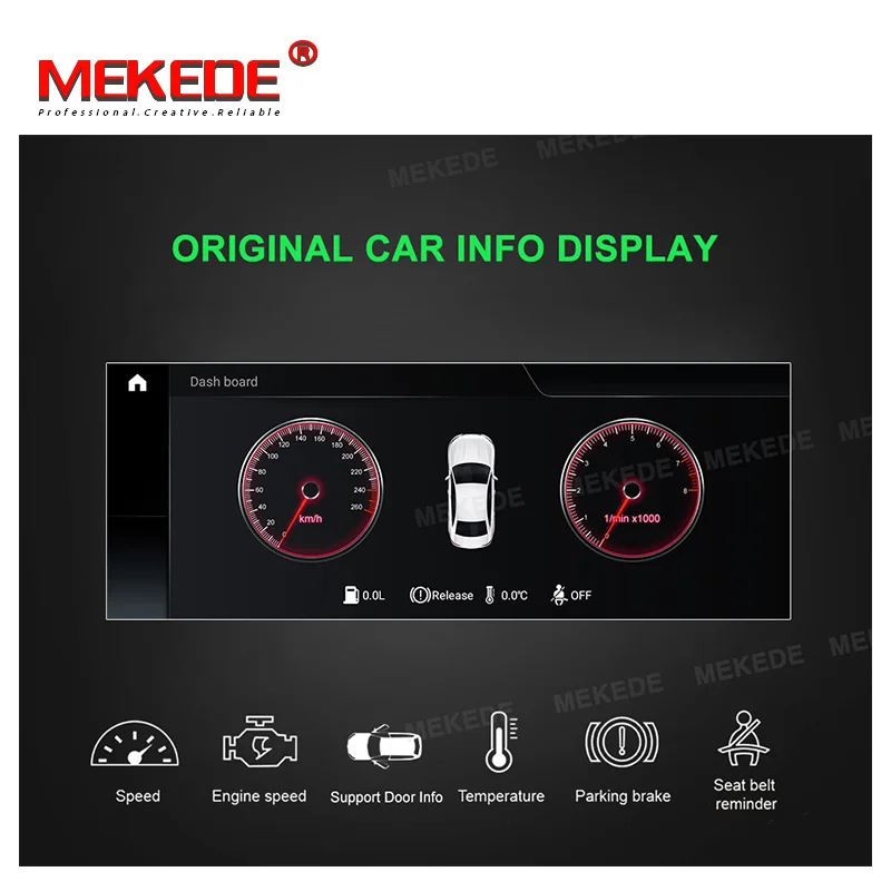 MEKEDE автомобильный DVD мультимедийный плеер 8 ядер Android 10 0 DVD-плеер GPS-навигация для