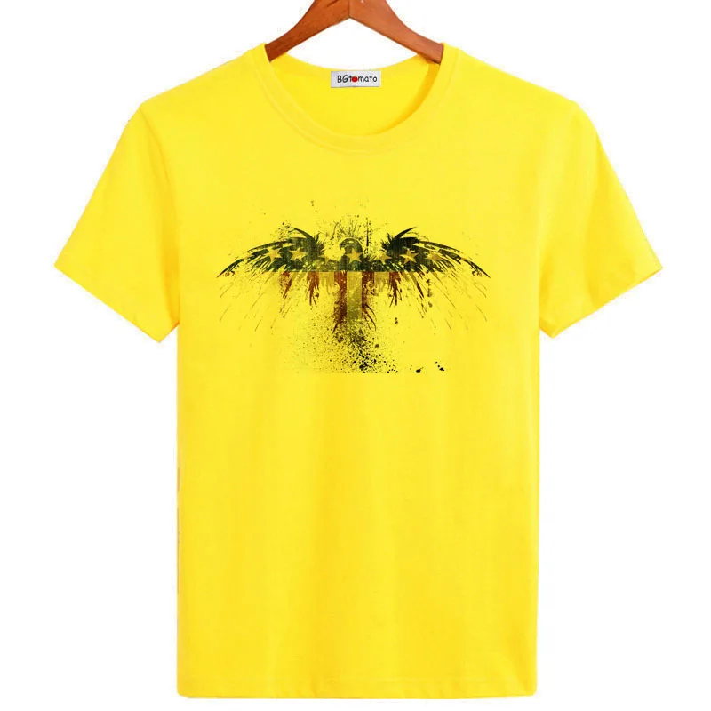 BGtomato американский Орел футболка горячая Распродажа крутая модная мужская
