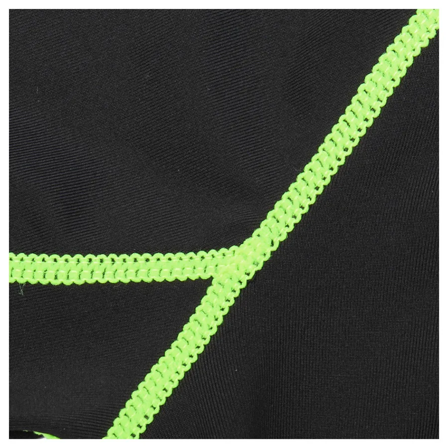 Men Running Sport Shirts Gym Fitness Compression Skinny T-shirt Male Jogging Training Black Solid Tee Tops Crossfit Clothing