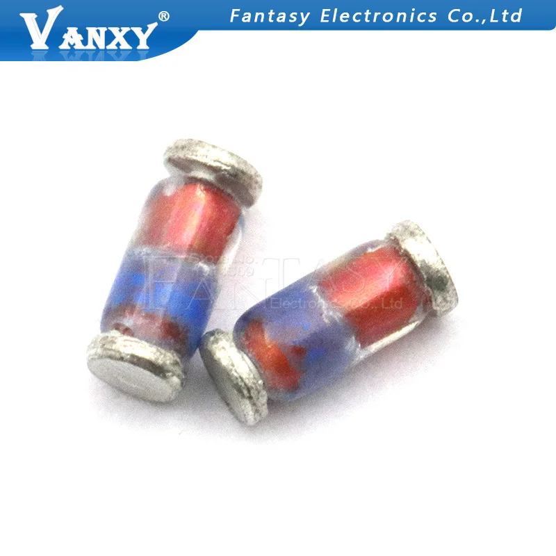 200 шт. ZMM 3V 3V3 3V9 4V7 5V1 7V5 8V2 10V 12V 15V 16V 18V 20V 24V LL34 SMD зенеровские пакет диодов 1/2W 0 5 w чип