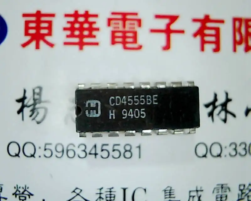Free shipping 10PCS CD4555BE DIP-16 |