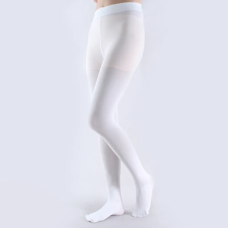 Autumn 2018 New Velvet Super High Elastic Black And White Solid Color Over The Knee Socks | Женская одежда